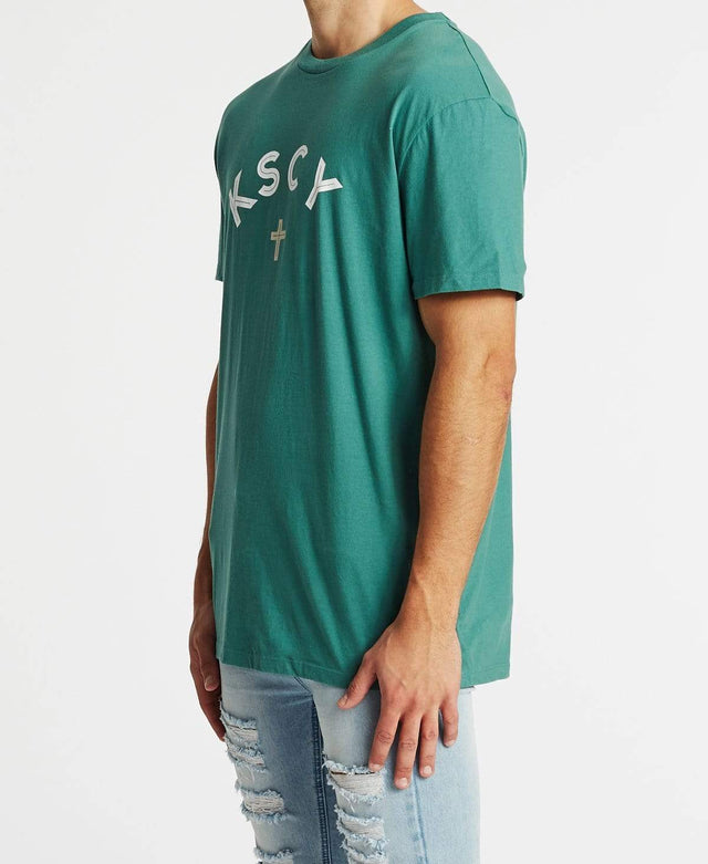 Kiss Chacey Safe Guard Relaxed Fit T-Shirt Oil Blue