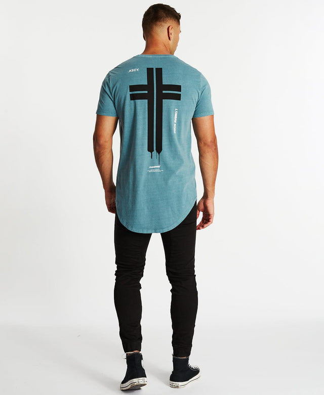Kiss Chacey Steady Roller Dual Curved T-Shirt Pigment Lead