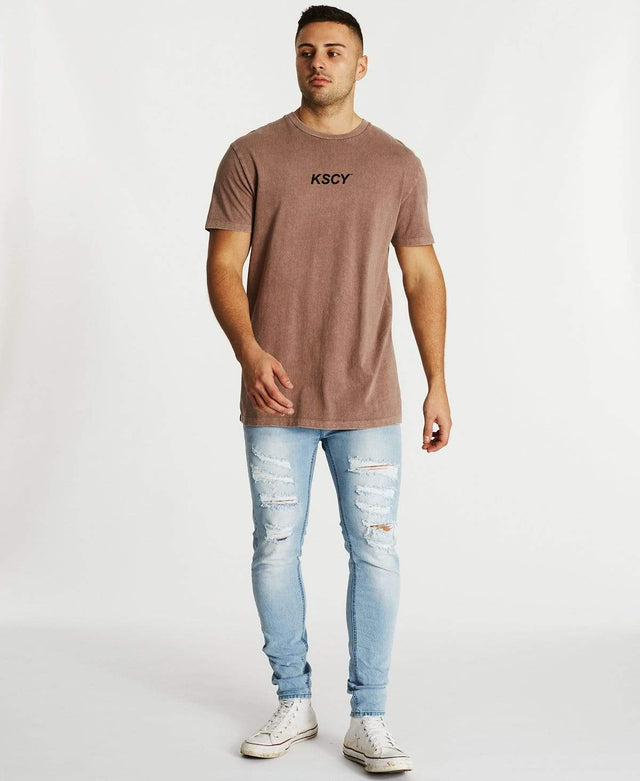 Kiss Chacey Tactical Relaxed T-Shirt Mineral Shadow Mauve
