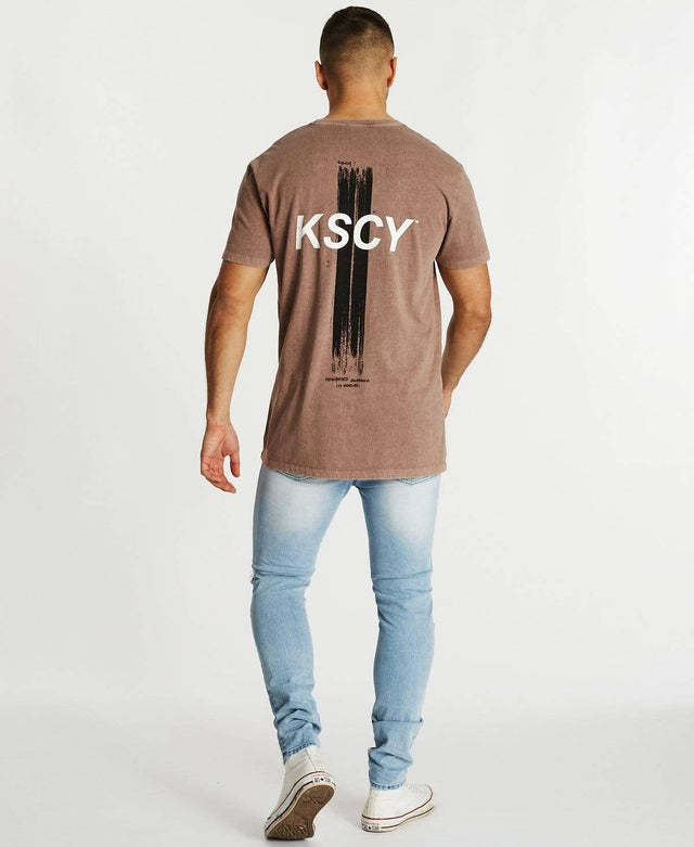 Kiss Chacey Tactical Relaxed T-Shirt Mineral Shadow Mauve