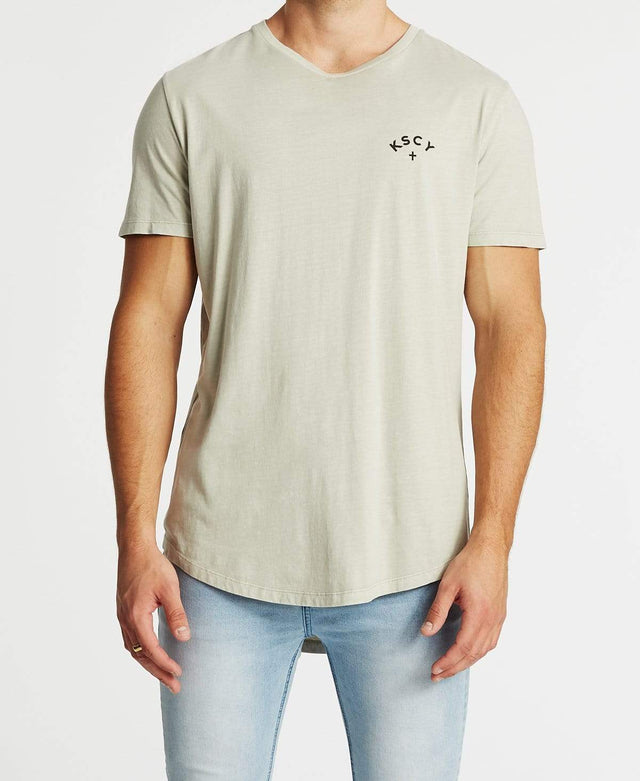 Kiss Chacey Venice Chapter Baseball T-Shirt Pigment Stone