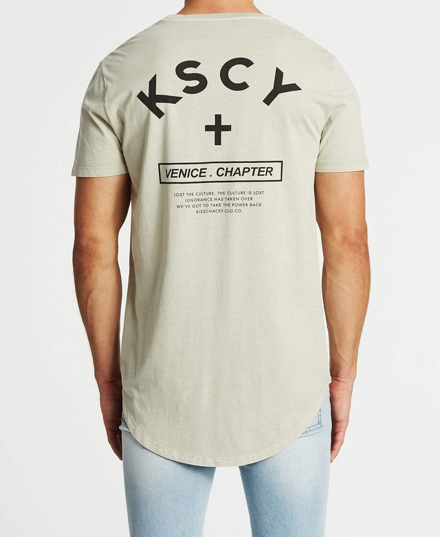 Kiss Chacey Venice Chapter Baseball T-Shirt Pigment Stone