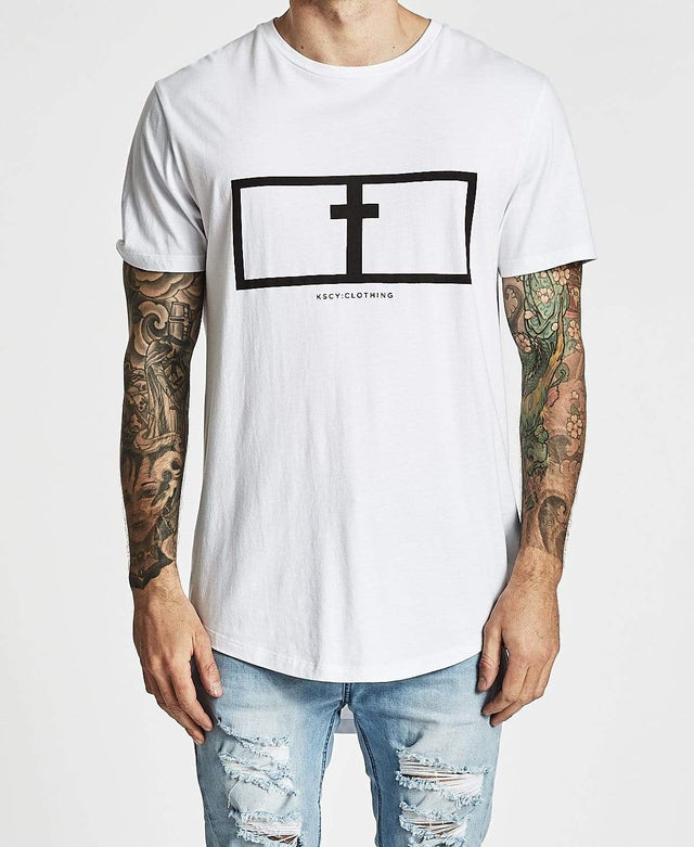Kiss Chacey Vice Baseball T-Shirt White