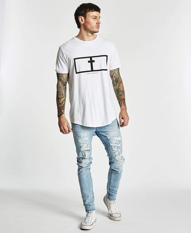 Kiss Chacey Vice Baseball T-Shirt White