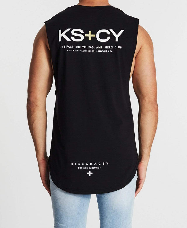 Kiss Chacey Villians Dual Curved Muscle Jet Black