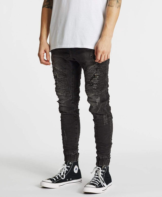 Kiss Chacey Zeppelin Pants Jet Black