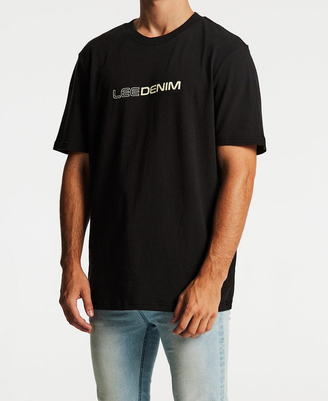 Lee Jeans Lee Contrast T-Shirt Washed Black