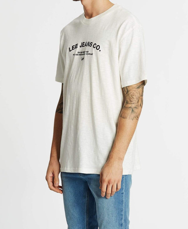 Lee Jeans Lee Nippon Slub T-Shirt White