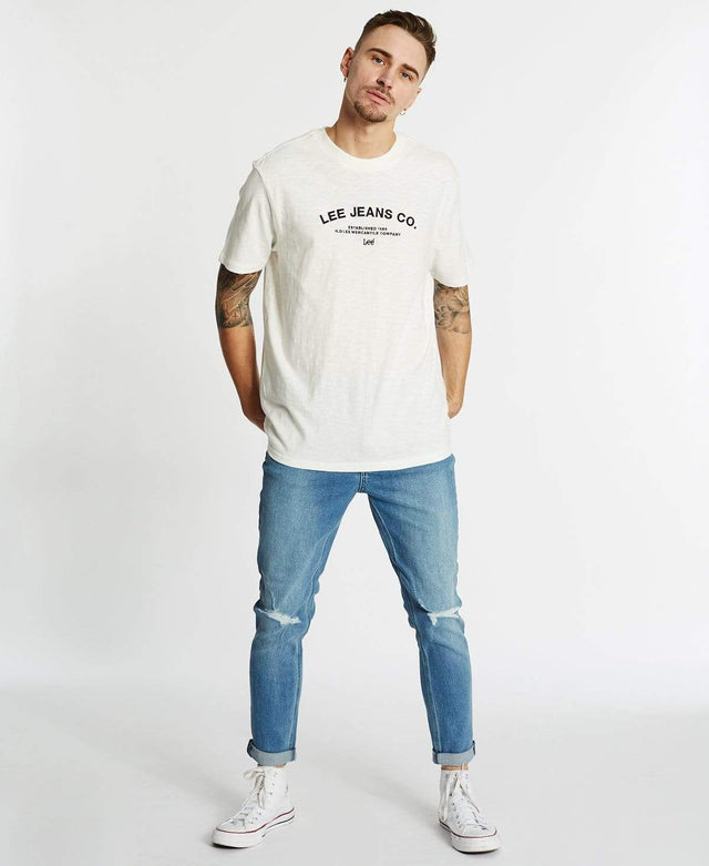 Lee Jeans Lee Nippon Slub T-Shirt White