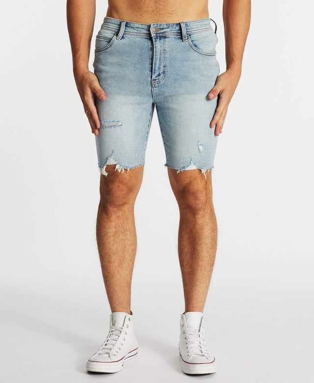 Lee Jeans Z-Roadie Shorts Corsair Destruct Blue