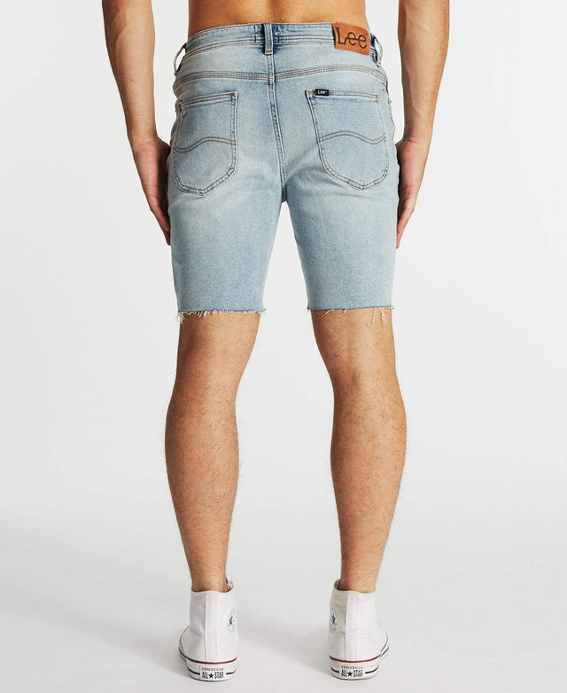 model wears Z-Roadie Shorts Corsair Destruct Blue Shorts Blue - image 4
