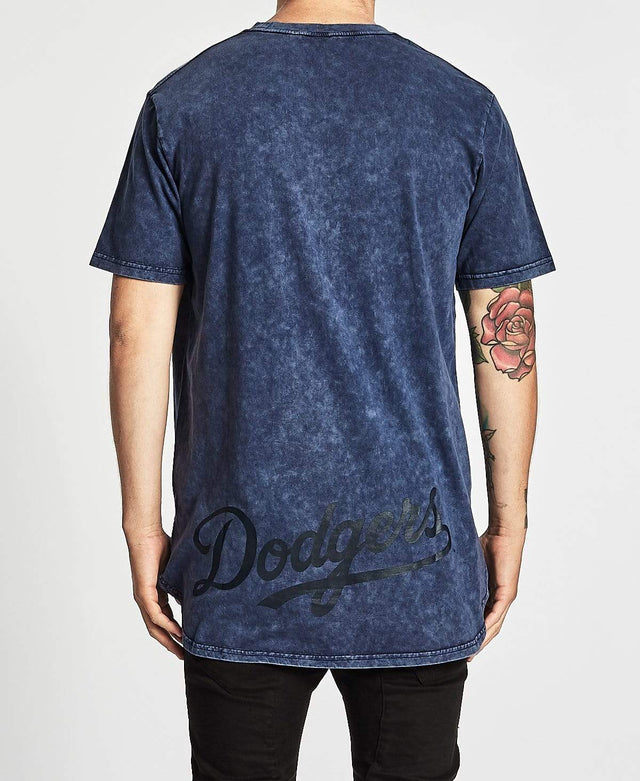 Majestic Bicester T-Shirt Los Angeles Dodgers Stone Wash