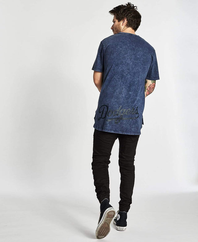 Majestic Bicester T-Shirt Los Angeles Dodgers Stone Wash