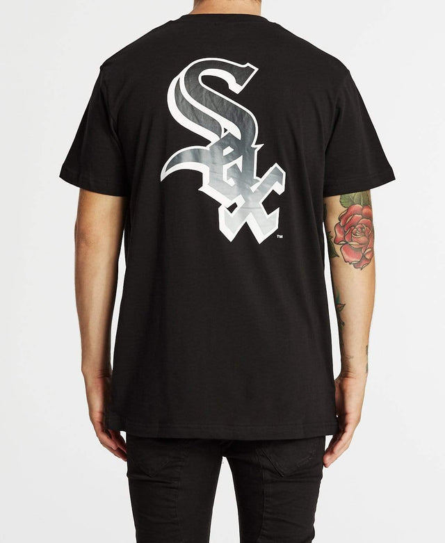Majestic Fade T-Shirt Chicago White Socks Black