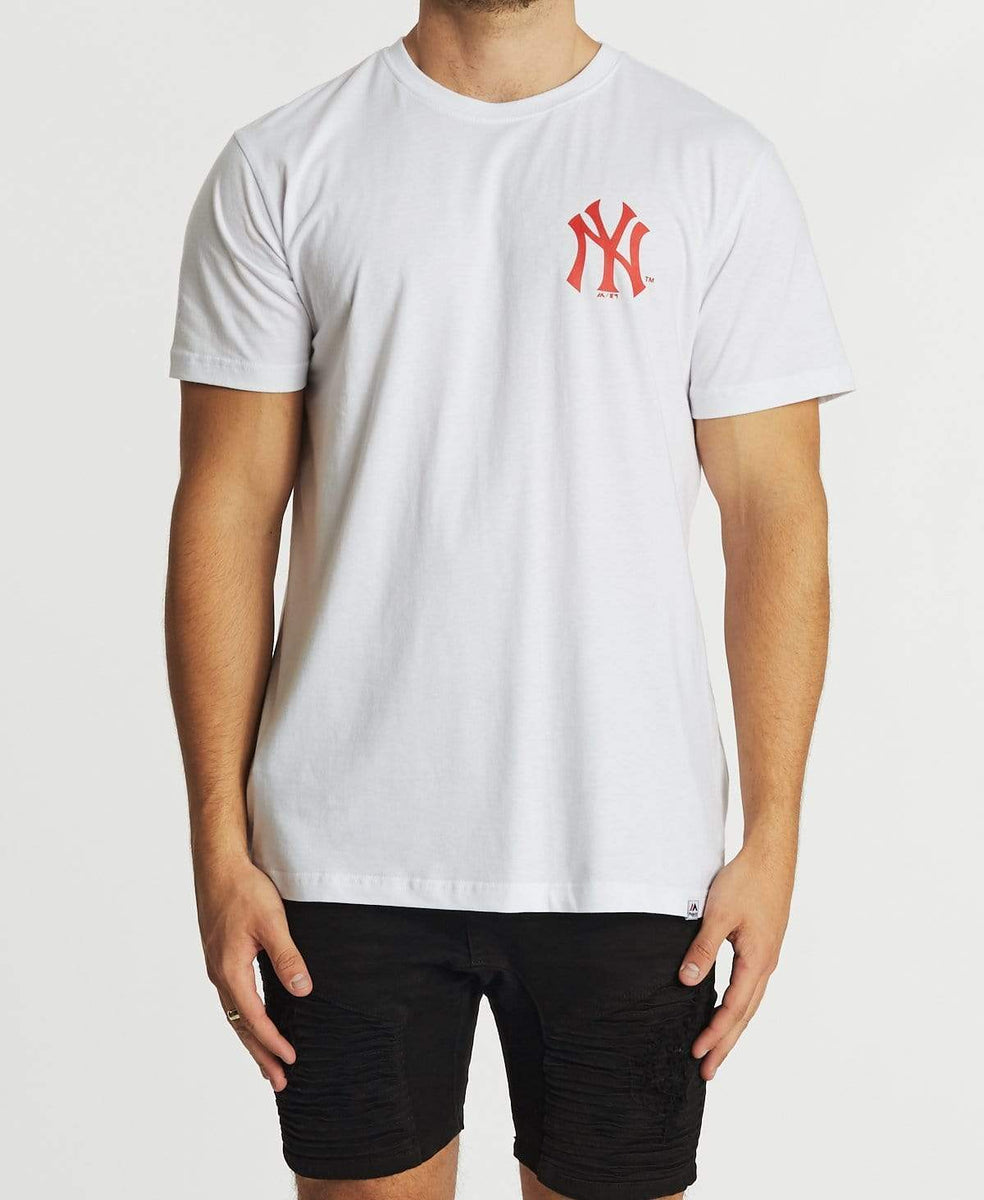 Ranstead Oversized T-Shirt NY Yankees White – Neverland Store