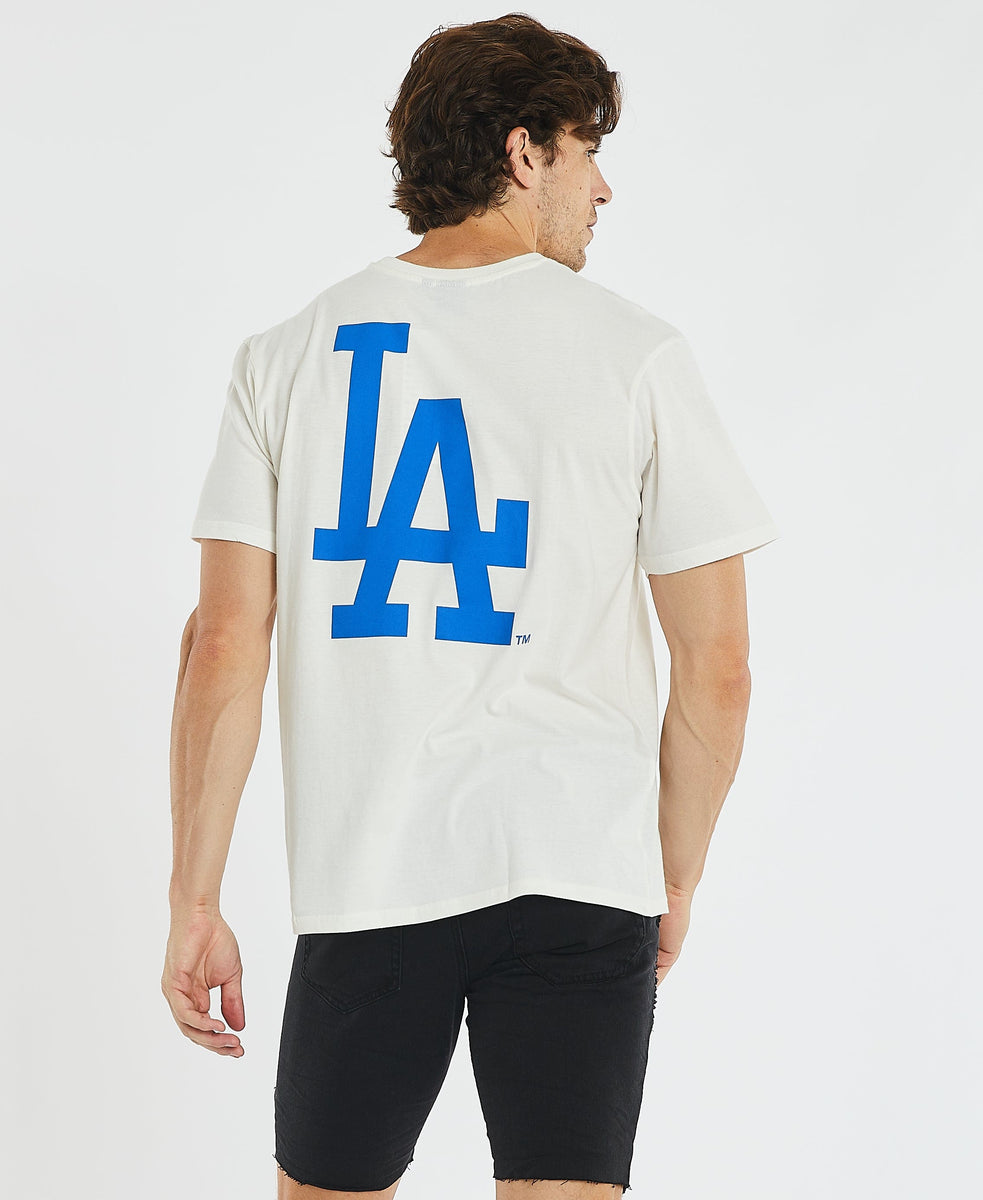 Summer Dodgers T-Shirt Vintage White – Neverland Store