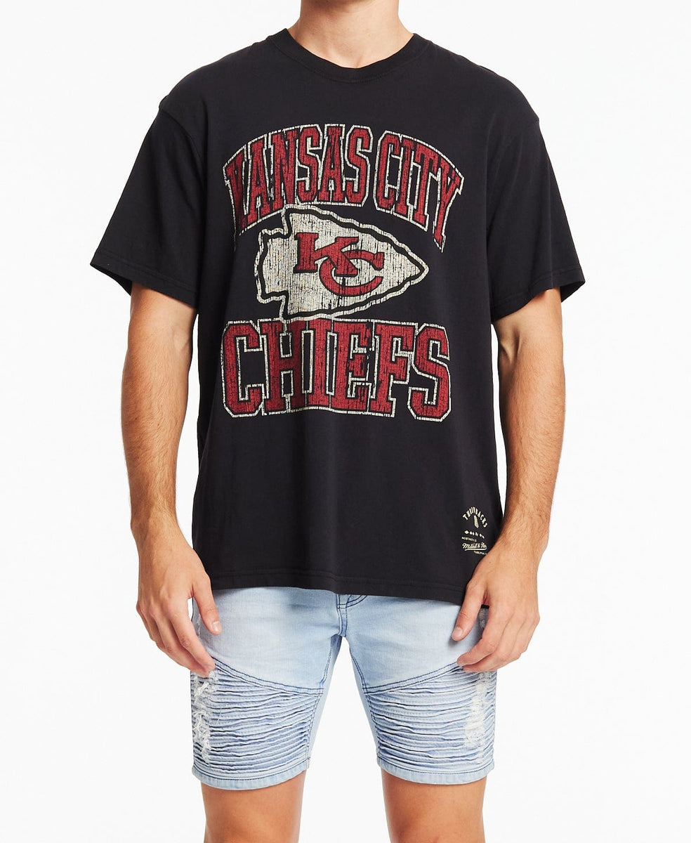 47 Brand Kansas City Chiefs Vintage T-Shirt - Men's T-Shirts in Grey