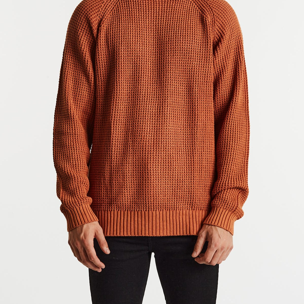 Chunky Knit Rust Neverland Store