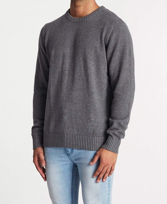 Mr Simple Standard Knit Grey Marle