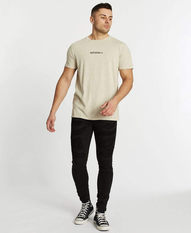 Nena & Pasadena All The Stars Scoop Back T-Shirt Acid Sand