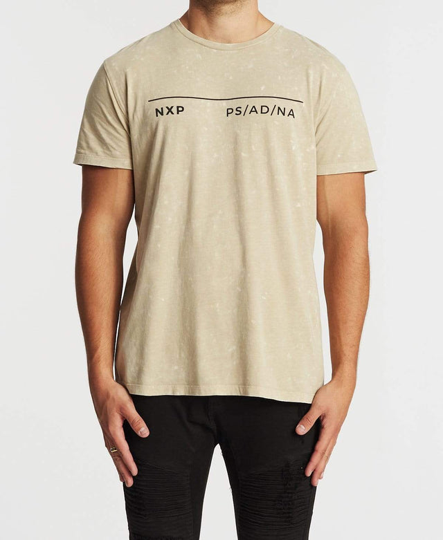 Nena & Pasadena Can't Hold Us Cape Back T-Shirt Acid Sand