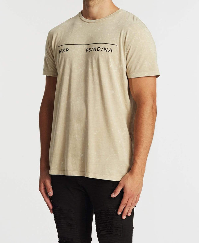Nena & Pasadena Can't Hold Us Cape Back T-Shirt Acid Sand