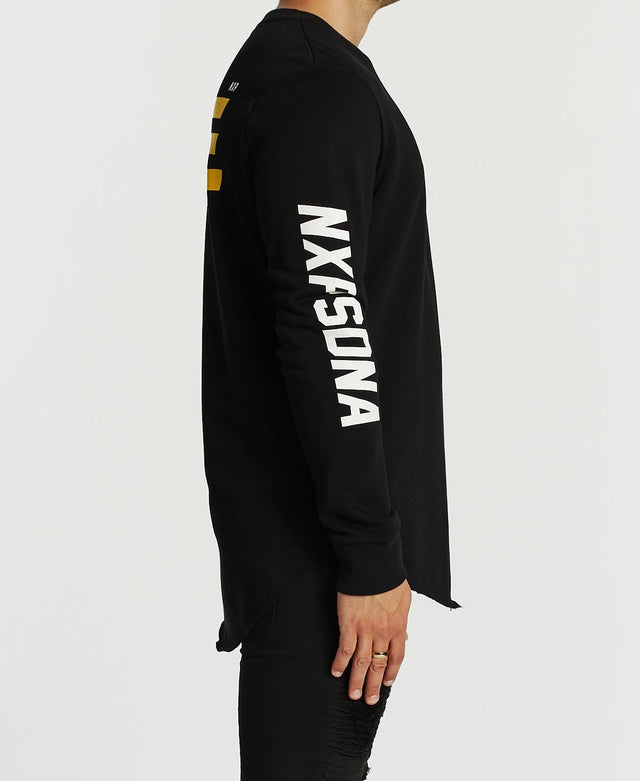 Nena & Pasadena Epilogue Dual Curved Jumper Jet Black