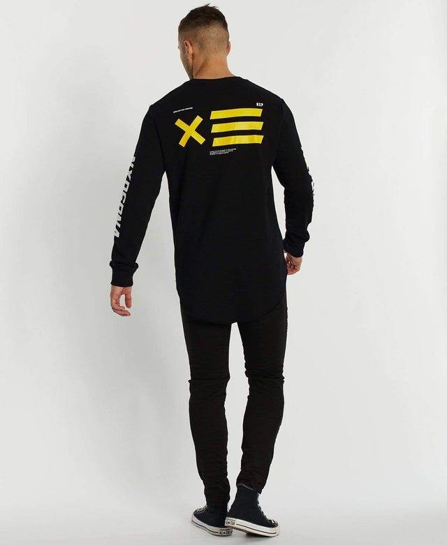 Nena & Pasadena Epilogue Dual Curved Jumper Jet Black