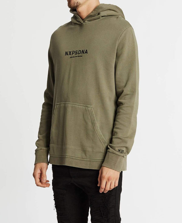 Nena & Pasadena Freedom Basic Hoodie Pigment Khaki