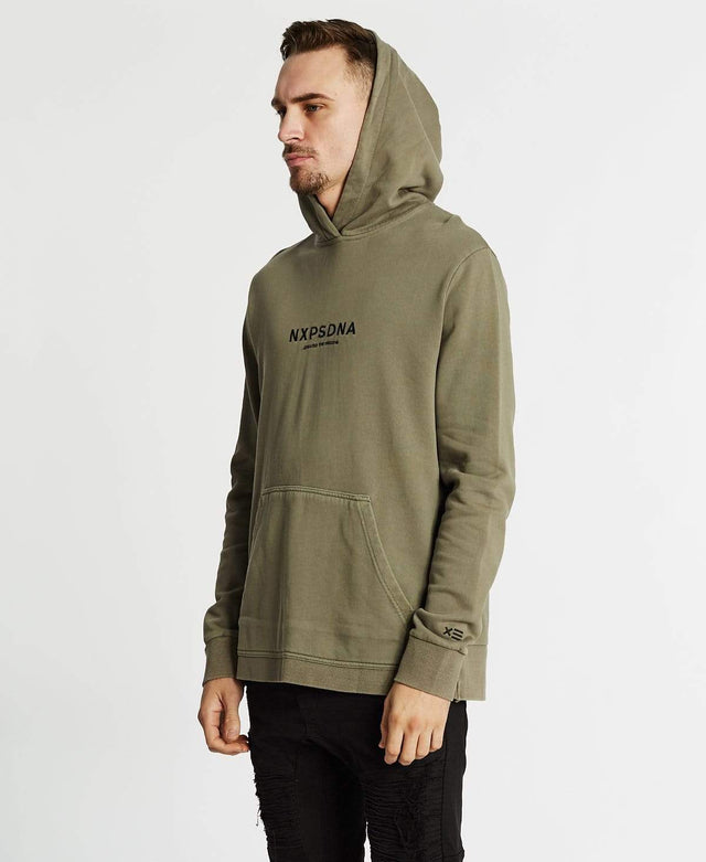 Nena & Pasadena Freedom Basic Hoodie Pigment Khaki