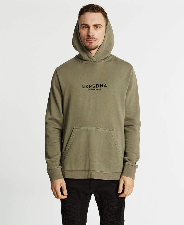 Nena & Pasadena Freedom Basic Hoodie Pigment Khaki