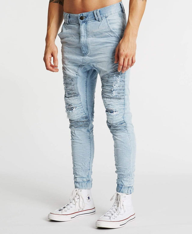 Nena & Pasadena Hell Cat Pants Broken Bleach