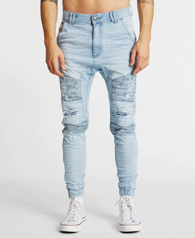 Nena & Pasadena Hell Cat Pants Broken Bleach
