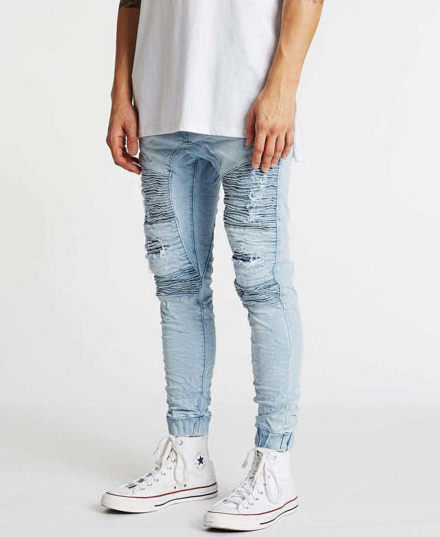 Nena & Pasadena Hell Cat Pants Broken Bleach