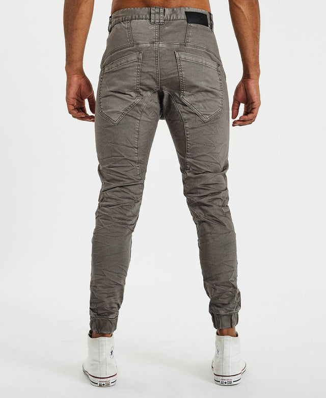 model wears Hell Cat Pants Volcano Pants Grey - image 2