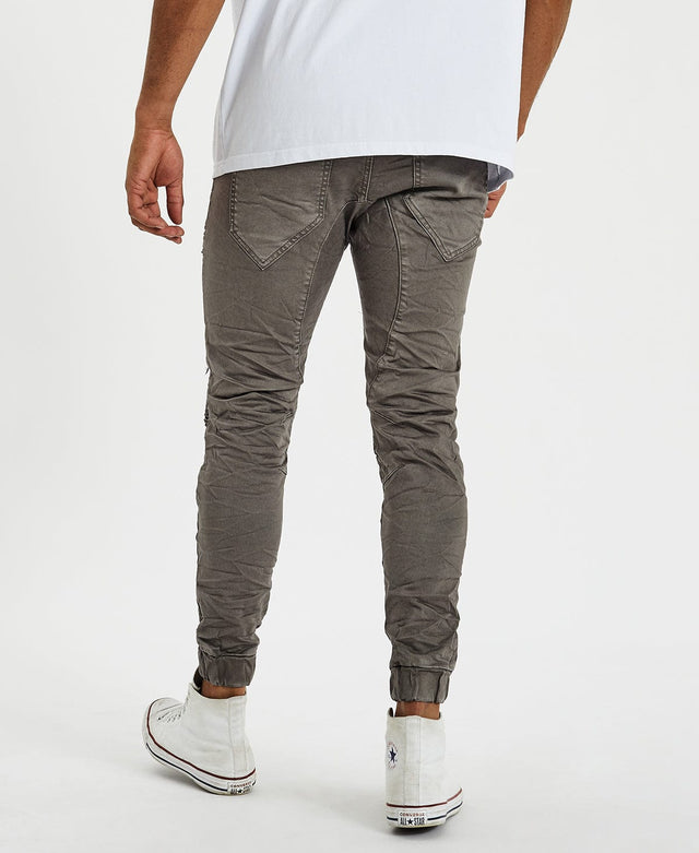 model wears Hell Cat Pants Volcano Pants Grey - image 9