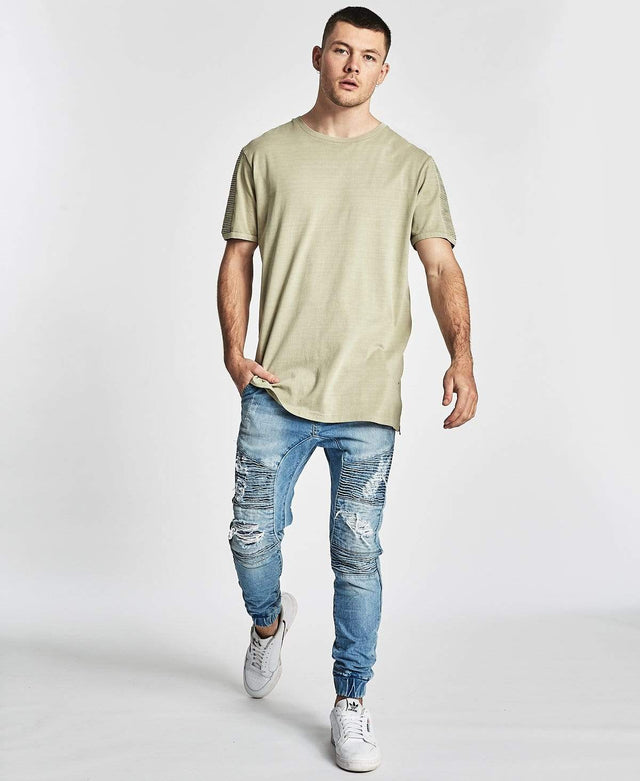 Nena & Pasadena Jumpshot T-Shirt Pigment Khaki