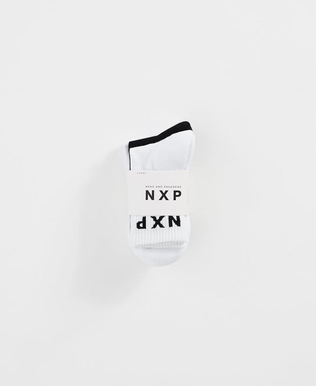 Nena & Pasadena NXP Mid Socks 3 Pack Multi Colour