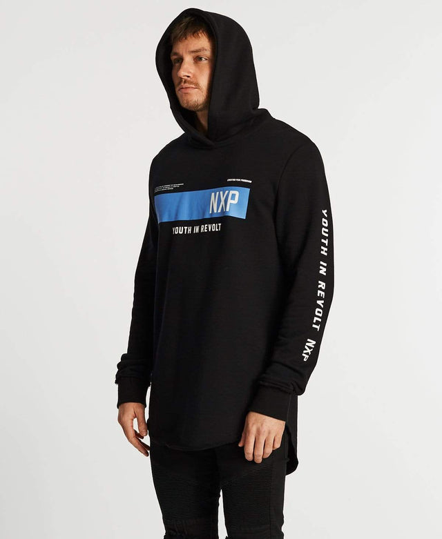 Nena & Pasadena One Day Dual Curve Hoodie Jet Black