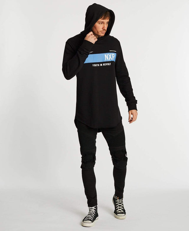 Nena & Pasadena One Day Dual Curve Hoodie Jet Black