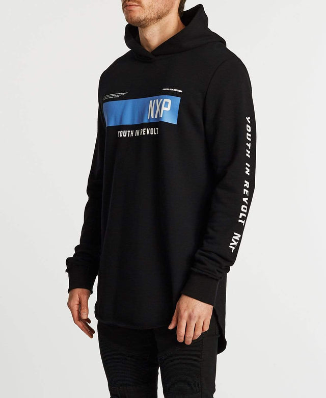 Nena & Pasadena One Day Dual Curve Hoodie Jet Black