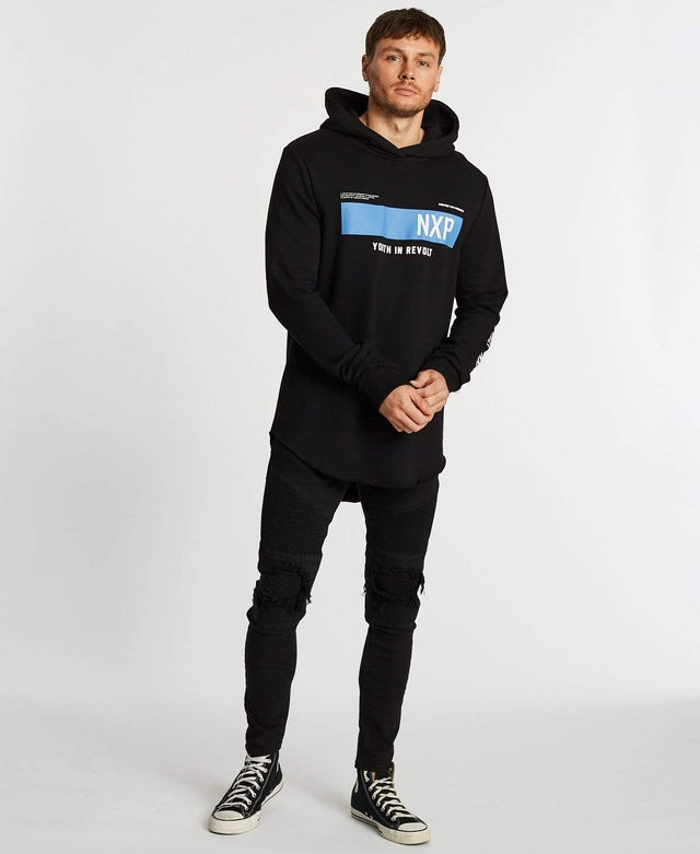 Nena & Pasadena One Day Dual Curve Hoodie Jet Black