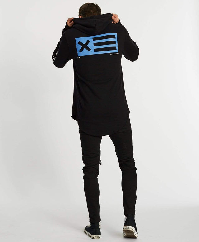 Nena & Pasadena One Day Dual Curve Hoodie Jet Black