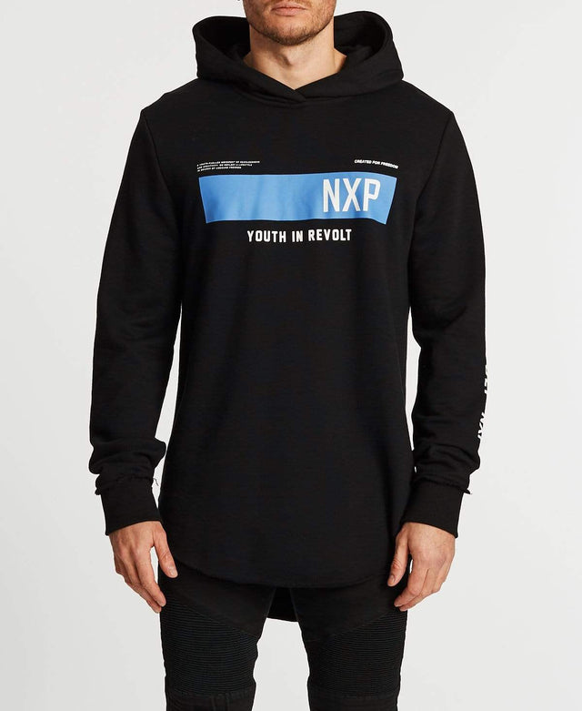 Nena & Pasadena One Day Dual Curve Hoodie Jet Black