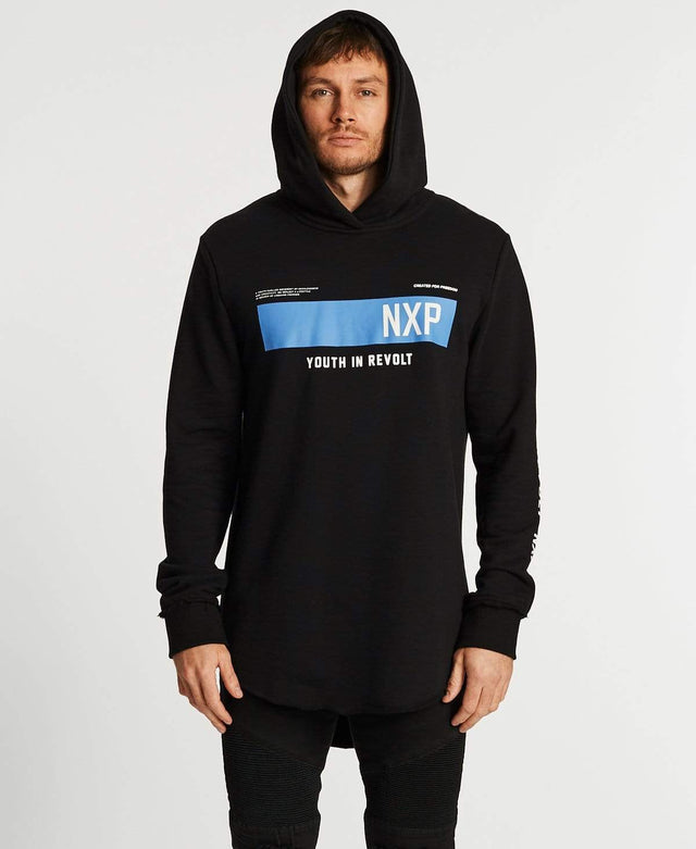 Nena & Pasadena One Day Dual Curve Hoodie Jet Black