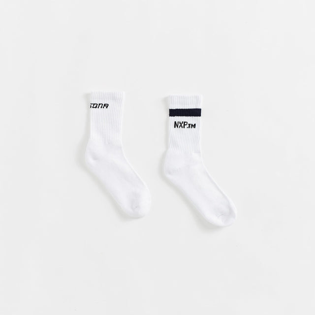 Nena & Pasadena Persist 2 Pack Socks White