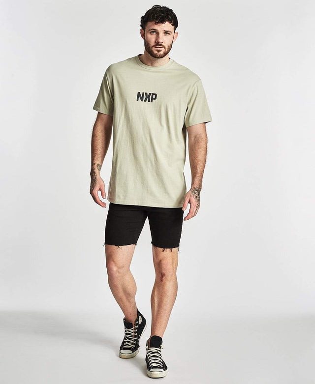 Nena & Pasadena Power Relaxed Fit T-Shirt Stone