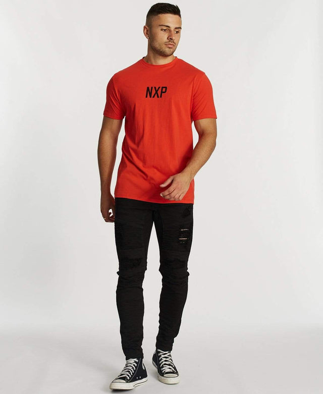 Nena & Pasadena Rampage Cape Back T-Shirt Red