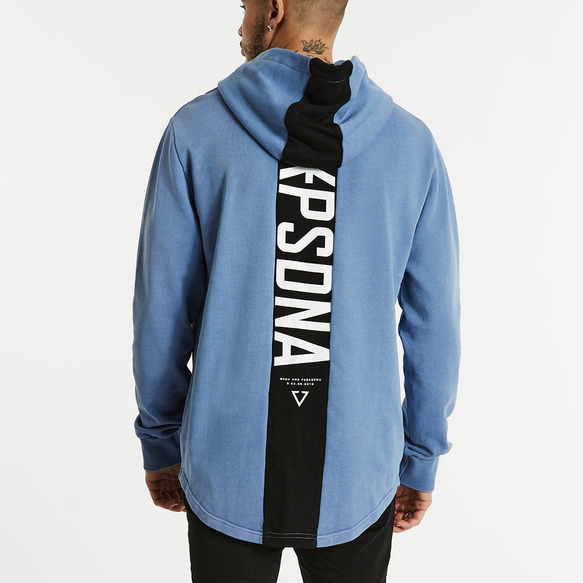 Razors Dual Curved Hoodie Dusty Blue Neverland Store