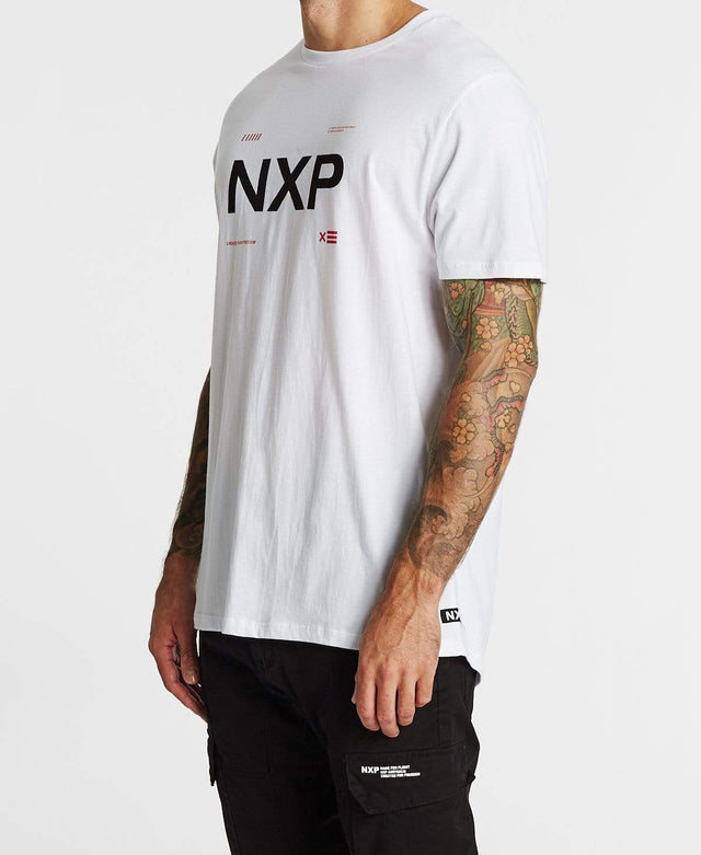 Nena & Pasadena Recollection Scoop Back T-Shirt White